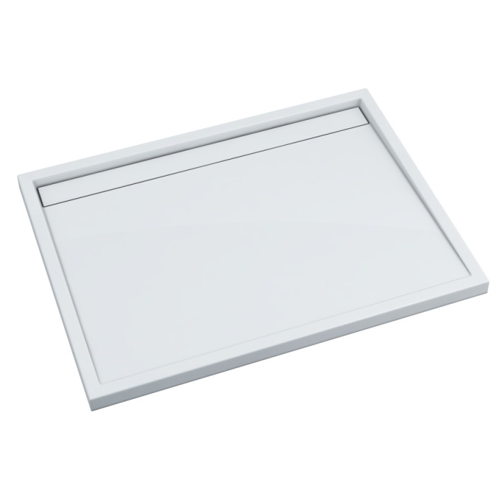 Schedline Brodzik kompozytowy Stabilsound Plus® Estra 90x120x4,5 cm, prostokątny, Gwarancja 15 lat